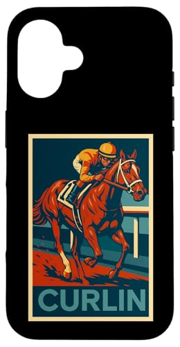 Curlin Horse, Pferderennen, Del Mar, Santa Anita, Pferde Hülle für iPhone 16 Curlin Horse, Pferderennen, Del Mar, Santa Anita, Pferde Hülle für iPhone 16 von Handicapping Horse Gear