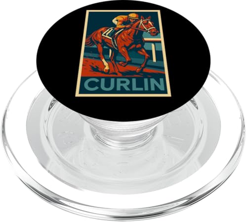 Curlin Horse, Pferderennen, Del Mar, Santa Anita, Pferde PopSockets PopGrip für MagSafe Curlin Horse, Pferderennen, Del Mar, Santa Anita, Pferde PopSockets PopGrip für MagSafe von Handicapping Horse Gear