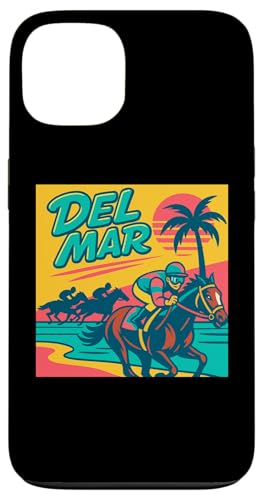 Del Mar Horse Racing Vollblut Santa Anita Pferdespieler Hülle für iPhone 13 Del Mar Horse Racing Vollblut Santa Anita Pferdespieler Hülle für iPhone 13 von Handicapping Horse Gear