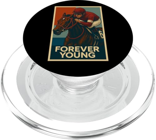 Forever Young Horse, Pferderennen, Del Mar, Santa Anita PopSockets PopGrip für MagSafe Forever Young Horse, Pferderennen, Del Mar, Santa Anita PopSockets PopGrip für MagSafe von Handicapping Horse Gear