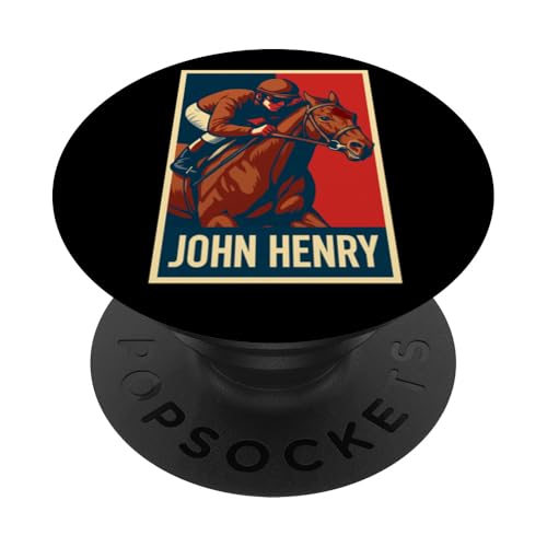 John Henry Horse, Pferderennen, Santa Anita, Del Mar, Pferde PopSockets Klebender PopGrip John Henry Horse, Pferderennen, Santa Anita, Del Mar, Pferde PopSockets Klebender PopGrip von Handicapping Horse Gear