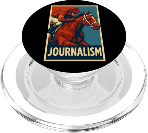 Journalismus Pferd, Pferderennen, Del Mar, Santa Anita, Pferd PopSockets PopGrip für MagSafe von Handicapping Horse Gear