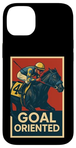 Tororientiertes Pferd, Pferderennen, Santa Anita, Del Mar Hülle für iPhone 14 Plus von Handicapping Horse Gear