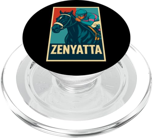 Zenyatta Pferderennen, Del Mar, Santa Anita, Pferde PopSockets PopGrip für MagSafe Zenyatta Pferderennen, Del Mar, Santa Anita, Pferde PopSockets PopGrip für MagSafe von Handicapping Horse Gear