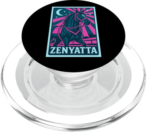 Zenyatta Pferderennen, Del Mar, Santa Anita, Pferde PopSockets PopGrip für MagSafe Zenyatta Pferderennen, Del Mar, Santa Anita, Pferde PopSockets PopGrip für MagSafe von Handicapping Horse Gear