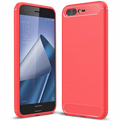 Handy Lux® Schutz Hülle Case Cover TPU Silikon für Motorola Moto G23 - Rot von Handy Lux