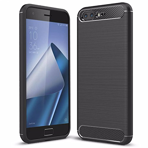 Handy Lux® Schutz Hülle Case Cover TPU Silikon für Samsung Galaxy S10 Plus, Schwarz von Handy Lux