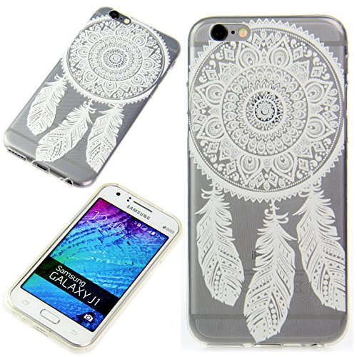 Handy Lux® Schutz Hülle Etui Silikon TPU Case Cover Design Motiv für Apple iPhone 5 / 5S / SE - Traumfänger Transparent von Handy Lux