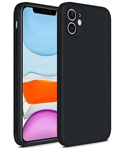 Handy Lux® Schutz Hülle Etui Silikon TPU Color Case Cover Design Motiv für Apple iPhone 11 Pro MAX - Schwarz von Handy Lux