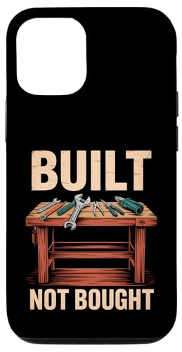 Gebaut nicht gekauft Vintage Hülle für iPhone 12/12 Pro Gebaut nicht gekauft Vintage Hülle für iPhone 12/12 Pro von Handyman Apparel