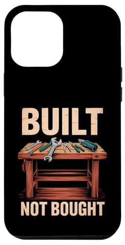 Gebaut nicht gekauft Vintage Hülle für iPhone 12 Pro Max Gebaut nicht gekauft Vintage Hülle für iPhone 12 Pro Max von Handyman Apparel