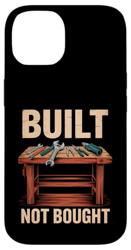 Gebaut nicht gekauft Vintage Hülle für iPhone 14 Gebaut nicht gekauft Vintage Hülle für iPhone 14 von Handyman Apparel