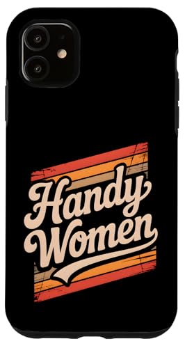 Handlicher Damen-Retro-Stil Hülle für iPhone 11 Handlicher Damen-Retro-Stil Hülle für iPhone 11 von Handyman Apparel