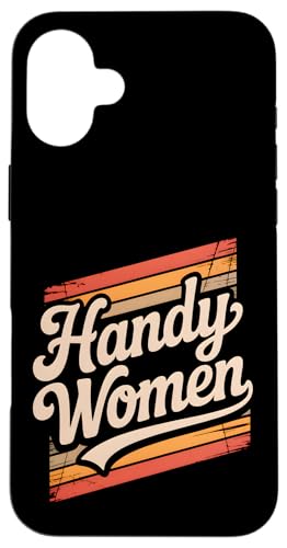 Handlicher Damen-Retro-Stil Hülle für iPhone 16 Plus Handlicher Damen-Retro-Stil Hülle für iPhone 16 Plus von Handyman Apparel