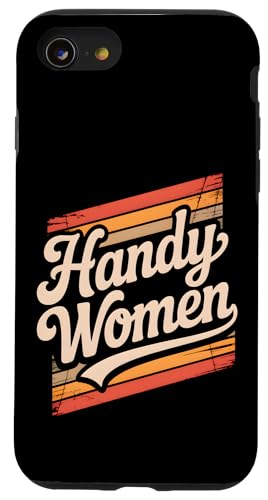 Handlicher Damen-Retro-Stil Hülle für iPhone SE (2020) / 7 / 8 von Handyman Apparel