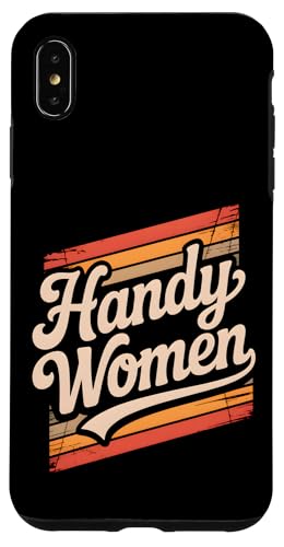 Handlicher Damen-Retro-Stil Hülle für iPhone XS Max Handlicher Damen-Retro-Stil Hülle für iPhone XS Max von Handyman Apparel