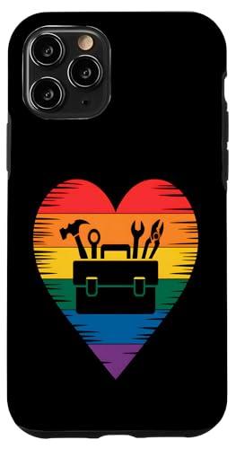 LGBT Toolbox Herz Hülle für iPhone 11 Pro LGBT Toolbox Herz Hülle für iPhone 11 Pro von Handyman Apparel
