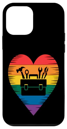 LGBT Toolbox Herz Hülle für iPhone 12 mini LGBT Toolbox Herz Hülle für iPhone 12 mini von Handyman Apparel