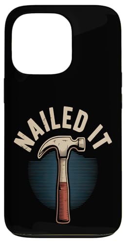 Nailed It Lustiger Hammer Heimwerker Retro Hülle für iPhone 13 Pro Nailed It Lustiger Hammer Heimwerker Retro Hülle für iPhone 13 Pro von Handyman Apparel