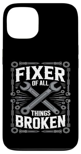 Reparierer aller kaputten Dinge Hülle für iPhone 13 von Handyman Apparel