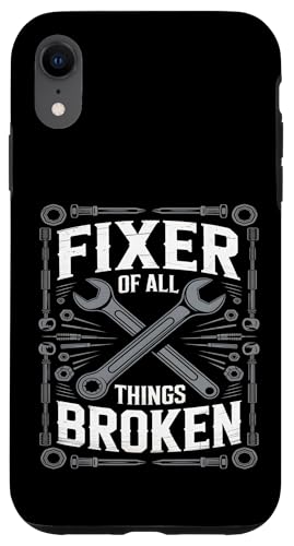 Reparierer aller kaputten Dinge Hülle für iPhone XR von Handyman Apparel