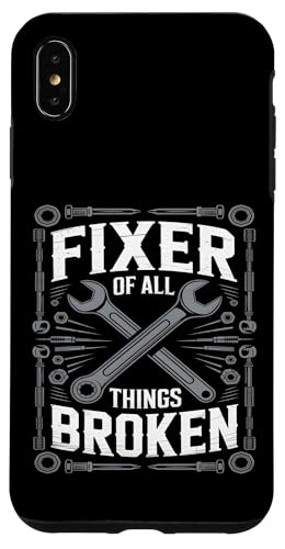 Reparierer aller kaputten Dinge Hülle für iPhone XS Max von Handyman Apparel
