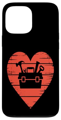 Werkzeugkasten Herz Hülle für iPhone 13 Pro Max Werkzeugkasten Herz Hülle für iPhone 13 Pro Max von Handyman Apparel