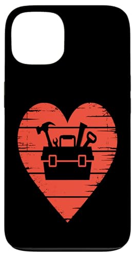 Werkzeugkasten Herz Hülle für iPhone 13 Werkzeugkasten Herz Hülle für iPhone 13 von Handyman Apparel