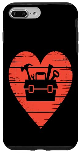 Werkzeugkasten Herz Hülle für iPhone 7 Plus/8 Plus Werkzeugkasten Herz Hülle für iPhone 7 Plus/8 Plus von Handyman Apparel
