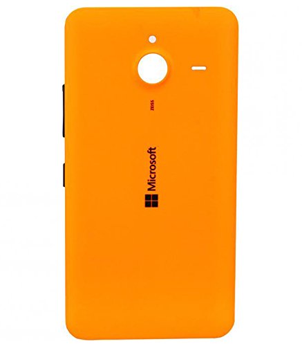 Handyteile24 ✅ ? Akkudeckel Backcover Akku Deckel Akkufachdeckel Batterieabdeckung Rückseite Cover in Orange für Microsoft Nokia Lumia 640 XL - PN: 02510P9 von Handyteile24 ✅