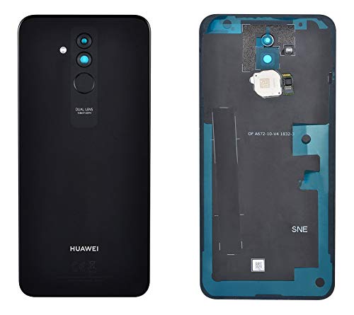 Handyteile24 ✅ ? ? ? Akkudeckel Backcover Batterieabdeckung Rückseite mit Fingerprintsenor Schwarz für Huawei Mate 20 Lite von Handyteile24 ✅