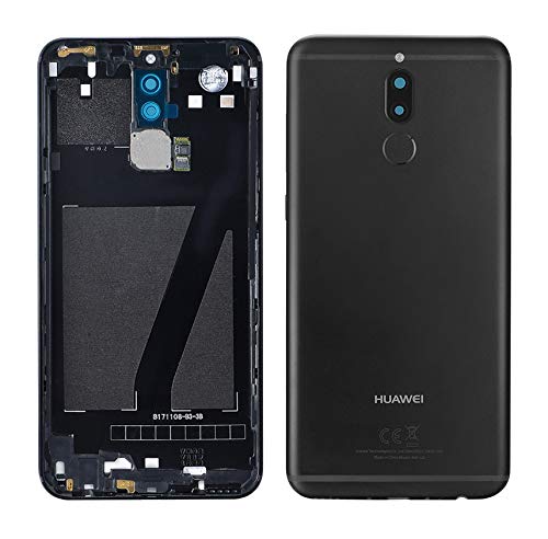 Handyteile24 ✅ ? Akkudeckel Batterieabdeckung Cover Backcover mit Fingerprintsensor in Schwarz 02351RAA für Huawei Mate 10 Lite von Handyteile24 ✅