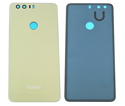 Handyteile24 Huawei Honor 8 Akkudeckel Akku Deckel Backcover Battery Cover Rückseite Gehäuse + Klebestreifen Gold von Handyteile24
