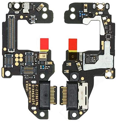 Handyteile24 ✅ ? ? ? ? Ladebuchse Dockconnector Charging Port Flex USB Type-C 02352NLH für Huawei P30 ELE-L29, ELE-L09 von Handyteile24 ✅