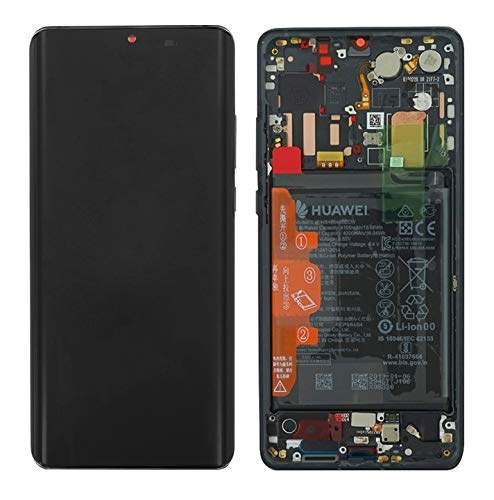 Handyteile24 ✅ OLED Display Bildschirm Anzeige Touchscreen mit Rahmen und Akku in Schwarz für Huawei P30 Pro 02352PBT von Handyteile24 ✅