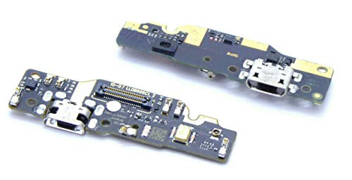 Handywest Kompatibel für Xiaomi RedMi Note 6 Pro 6Pro Ladebuchse Flex Micro USB Buchse Flexkabel Flexcable USB Dock Connector USB Charger Charging Mikrofon Microphon von Handywest