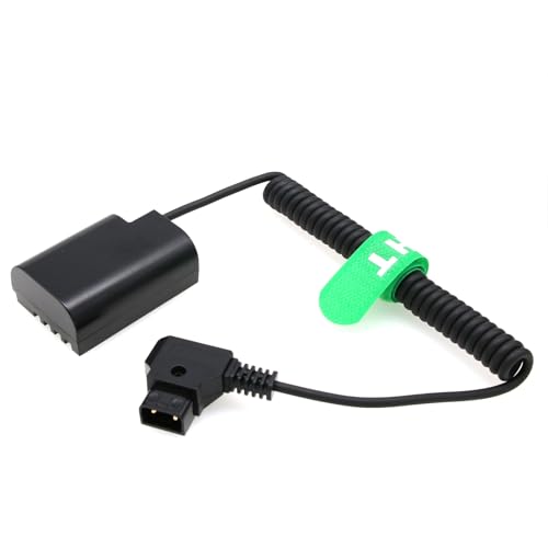 D-Tap DMW-DCC12 DC Kupplung DMW-BLF19E Dummy Akku Power Adapter für Panasonic Lumix DSLR GH3 GH4 GH5 Kamera von HangTon Connect