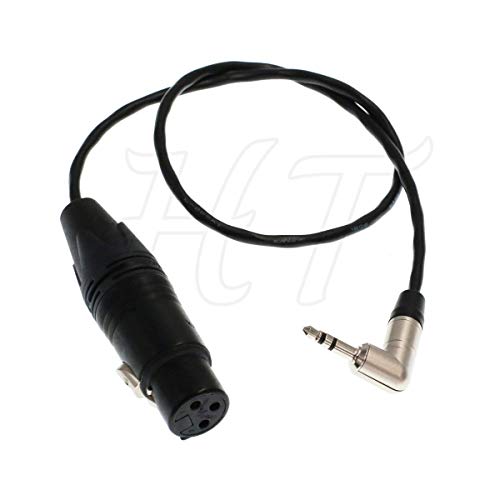 HangTon Audiokabel für Mikrofon zu RED Komodo Epic Scarlet-W DSMC2 Canon 5DII Kamera, XLR 3 Pin zu Stereo 3.5mm 1/8" 20" von HangTon