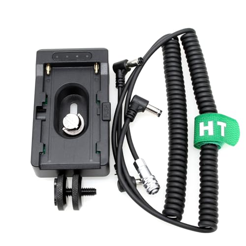 HangTon NP-F970 Akku-Adapter zu BMPCC 4K 6K Pro 12V Stromkabel für Sony Blackmagic Pocket Cinema Camera von HangTon Connect