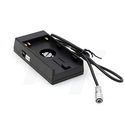 HangTon Stromversorgung U60 Akku-Montageplatte zu 2 Pin Kabel 14.8V für BMPCC 4K 6K Blackmagic Pocket Cinema Camera von HangTon Connect