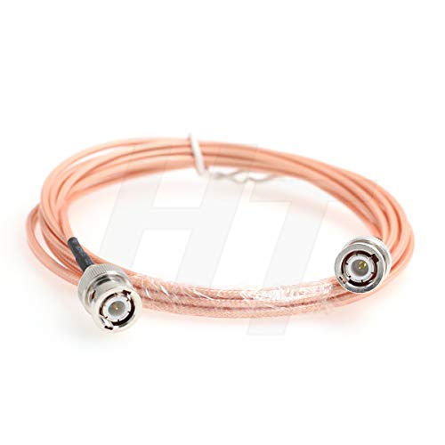 Hangton BNC HD SDI Video RF Koaxialkabel mit geringem Signalverlust, 50 Ohm, RG316 BNC Stecker auf Stecker, für Kamera-Monitor, 3 Meter Hangton BNC HD SDI Video RF Koaxialkabel mit geringem Signalverlust, 50 Ohm, RG316 BNC Stecker auf Stecker, für Kamera-Monitor, 3 Meter von HangTon Connect