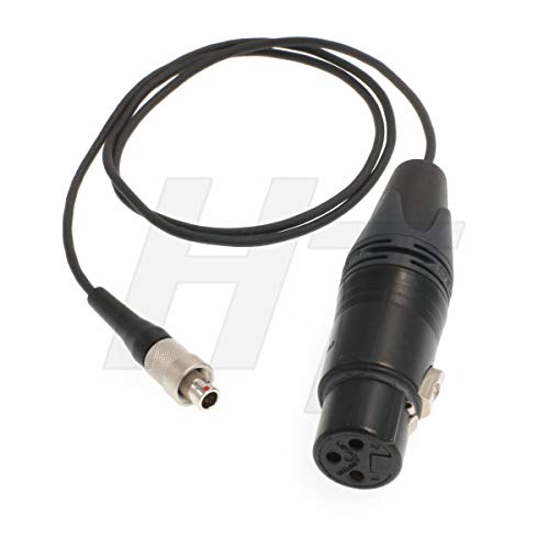 Mikrofon Audio XLR 3 Pin auf FVB 00B 3 Pin Kabel für Sennheiser SK50 SK250 SK2000 Transmitter (100 cm) von HangTon Connect