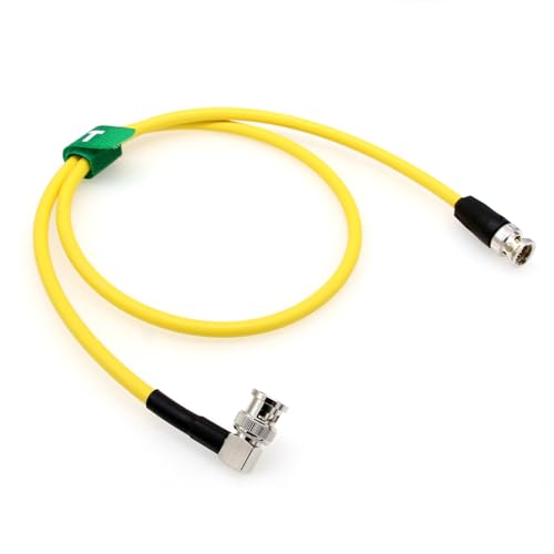HangTon 12G 4K 60p SDI Video Kabel BNC auf BNC für Hollyland Mars 4K Video Transmit Wireless System Canon Blackmagic Sony Kamera Monitor Recorder Koaxial Flexibel geschirmt 2M von HangTon