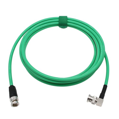 HangTon 12G 4K Raw SDI Koaxial Video Kabel BNC auf BNC Canare LV-61S 75 ohm für ARRI RED Kamera Monitor Flexibel Geschirmt 1.5M Grün Rechtwinklig auf Gerade HangTon 12G 4K Raw SDI Koaxial Video Kabel BNC auf BNC Canare LV-61S 75 ohm für ARRI RED Kamera Monitor Flexibel Geschirmt 1.5M Grün Rechtwinklig auf Gerade von HangTon