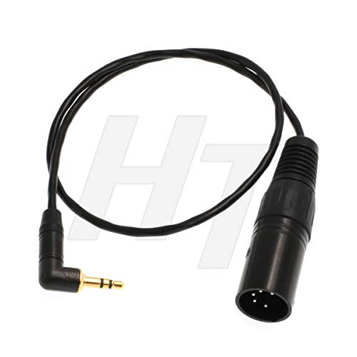 HangTon 3,5 mm TRS Stereo XLR 5-poliger Stecker Audio-Eingangskabel für ARRI Alexa XT SXT Kamera (3,5 mm TRS) von HangTon