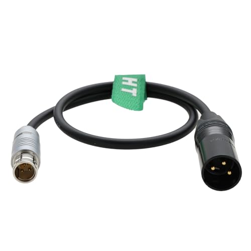 HangTon 3-poliger Stecker auf 3-poligen XLR-Audio-Symmetrie-Kabel für Celloverstärker Duett 350, 50 cm HangTon 3-poliger Stecker auf 3-poligen XLR-Audio-Symmetrie-Kabel für Celloverstärker Duett 350, 50 cm von HangTon