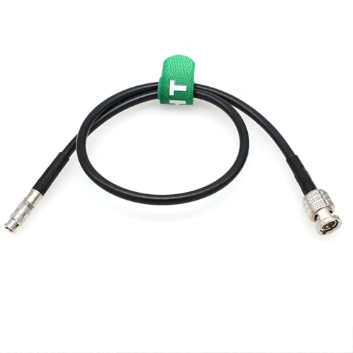 HangTon 4K 12G SDI Videokabel HD Micro BNC auf Standard BNC für Blackmagic Video Assist 5 Zoll Monitor Kamera 50 cm HangTon 4K 12G SDI Videokabel HD Micro BNC auf Standard BNC für Blackmagic Video Assist 5 Zoll Monitor Kamera 50 cm von HangTon