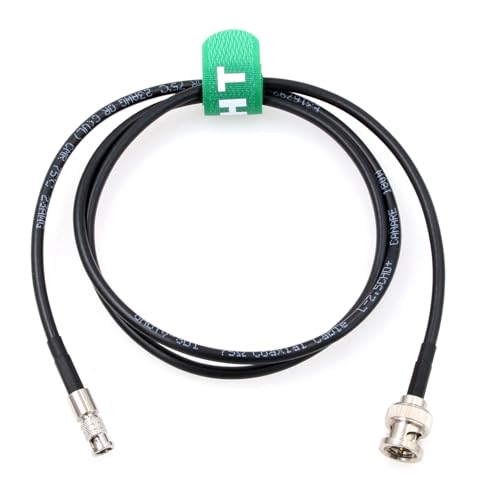 HangTon 4K 6G Koaxial Patch SDI Video Kabel 75Ohm HD Micro BNC auf Standard BNC Belden 1855A für DJI Lightbridge 2 zu Monitor (80cm) von HangTon