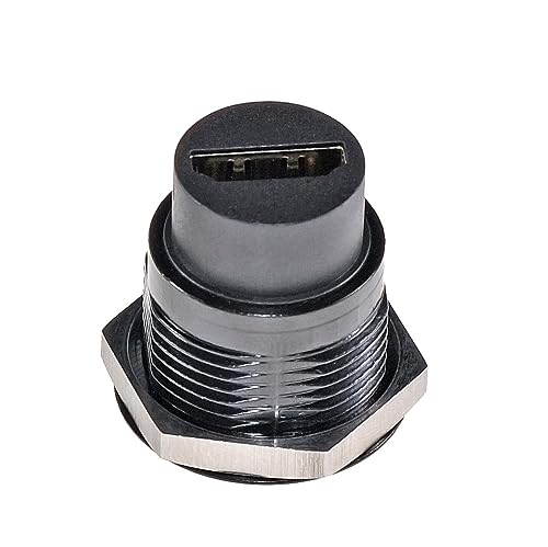 HangTon 5Pack HDMI 2.0 Kupplung Panel Buchse Wasserdicht Stecker Bulkhead Durchführung, Kreisförmig Inline Kabel Buchse Zu Buchse Verlängerung HangTon 5Pack HDMI 2.0 Kupplung Panel Buchse Wasserdicht Stecker Bulkhead Durchführung, Kreisförmig Inline Kabel Buchse Zu Buchse Verlängerung von HangTon