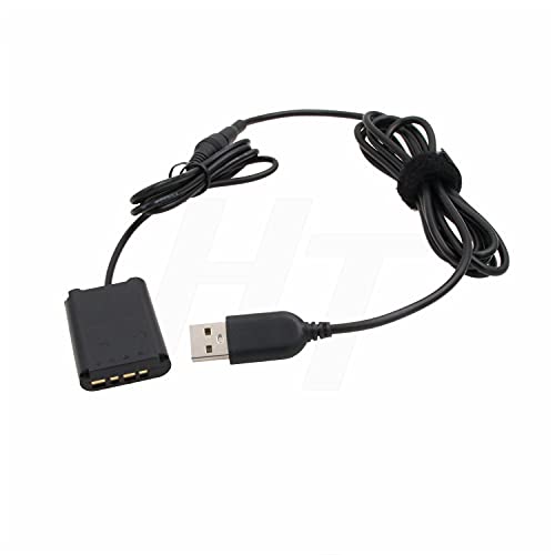 HangTon 5V USB zu NP-BX1 Dummy-Akku für Sony ZV1 M4 M7 RX100 RX1R WX800 HX99 Kamera von HangTon